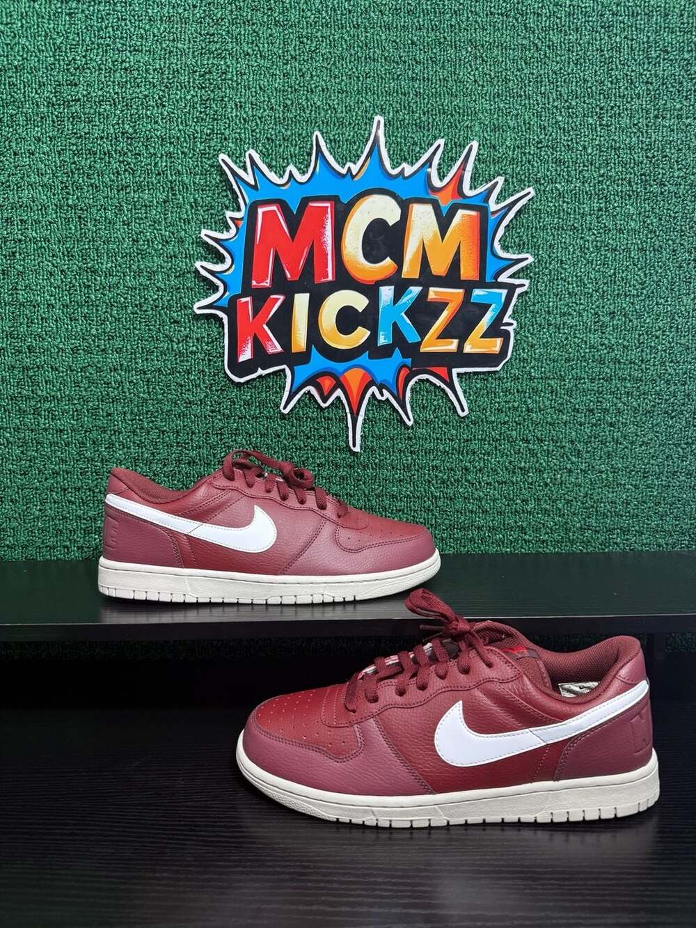 Nike Big Nike Low Dark Team Red/White Men’s Size 11.5 Brand New